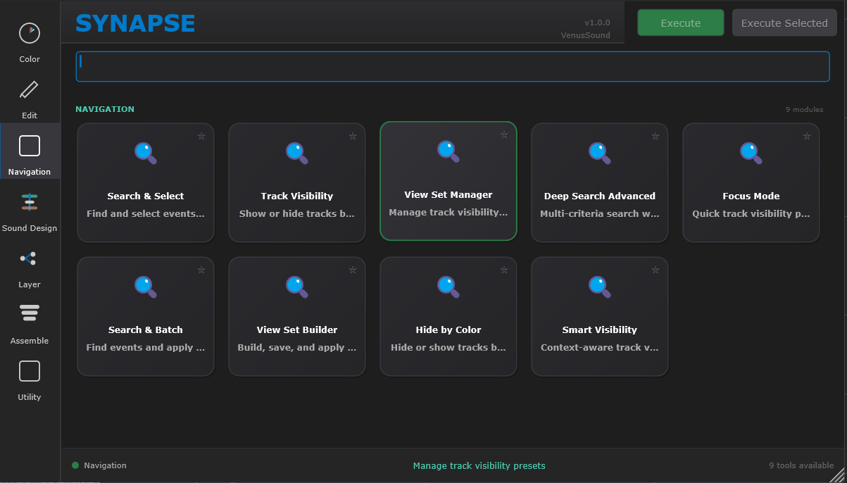 Navigation Modules