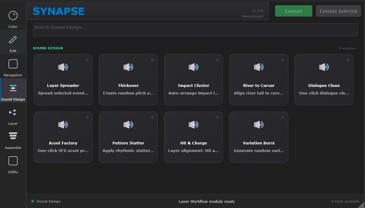 Sound Design Modules